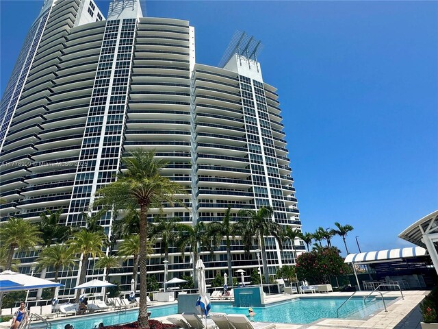 view of community pool