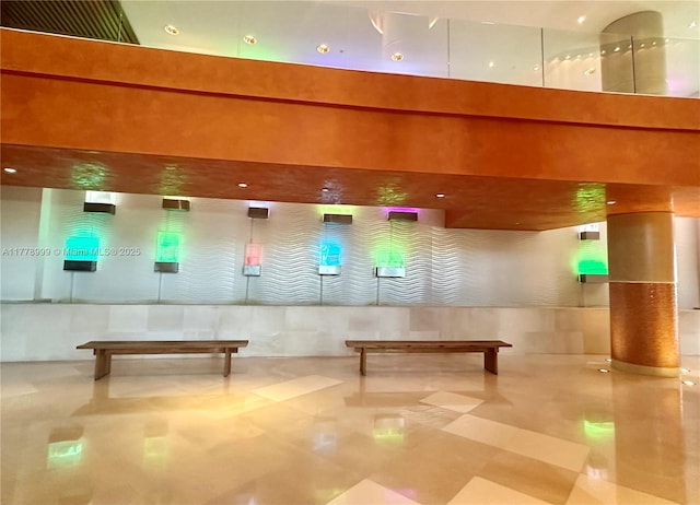 view of community lobby