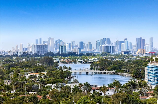 9801 Collins Ave Unit 17R, Bal Harbour, FL 33154 - view of city with a water view
