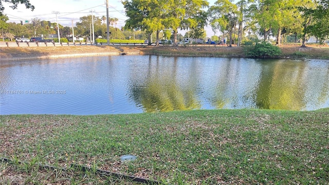 property view of water