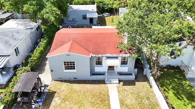 bird's eye view