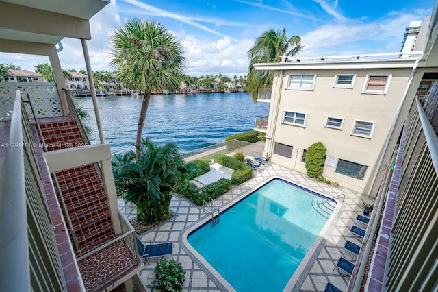 2600 S Ocean Dr Unit S314, Hollywood, FL 33019 - community pool featuring a patio and a water view