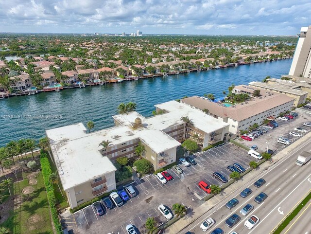 2600 S Ocean Dr Unit S314, Hollywood, FL 33019 - birds eye view of property featuring a water view