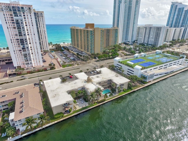 2600 S Ocean Dr Unit S314, Hollywood, FL 33019 - aerial view with a view of city and a water view