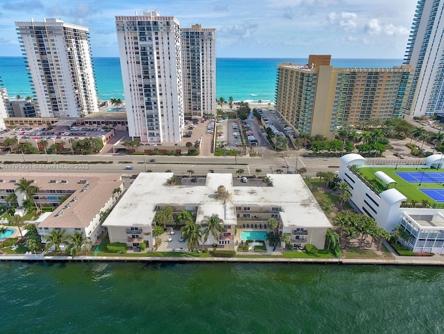2600 S Ocean Dr Unit S314, Hollywood, FL 33019 - bird's eye view with a view of city and a water view