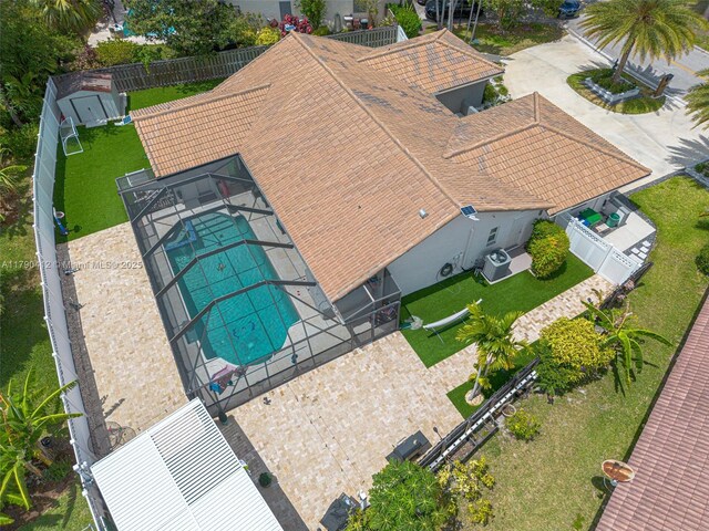 aerial view