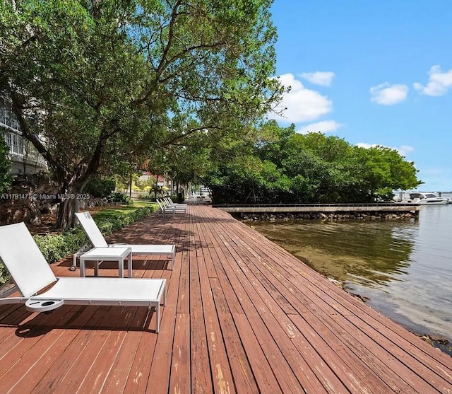 1627 Brickell Ave Unit 2005, Miami, FL 33129 - view of dock featuring a water view