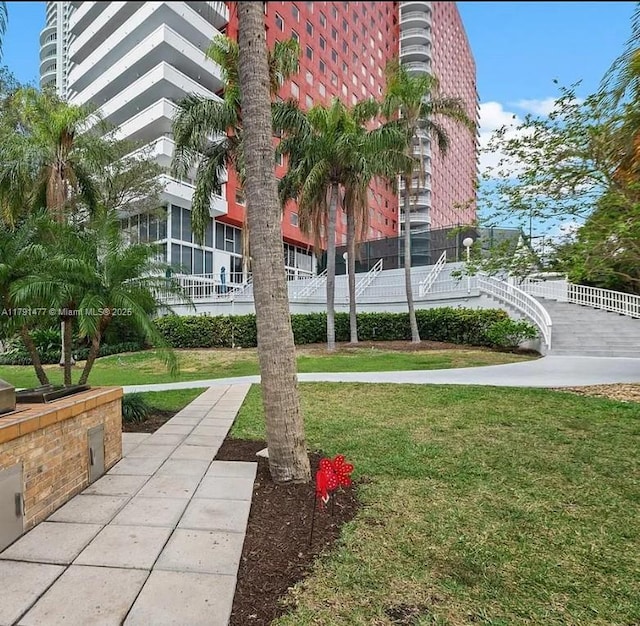 1627 Brickell Ave Unit 2005, Miami, FL 33129 - view of home's community with a lawn