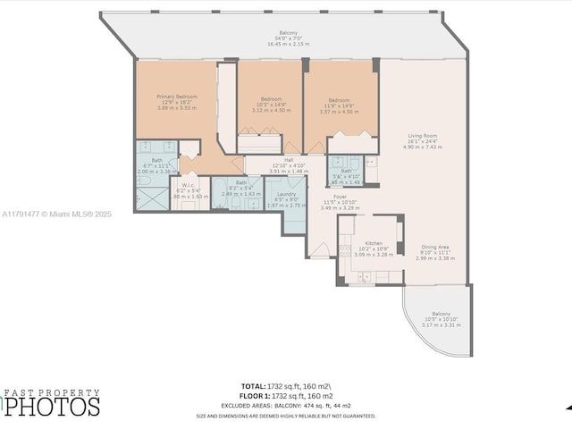 1627 Brickell Ave Unit 2005, Miami, FL 33129 - view of closet