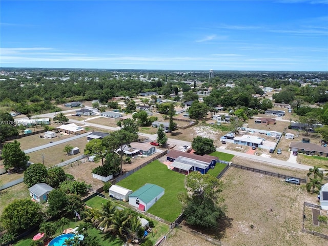 drone / aerial view