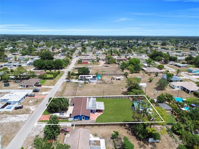 drone / aerial view