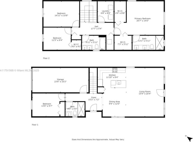 2312 NW 130th St, Miami, FL 33167 - view of layout