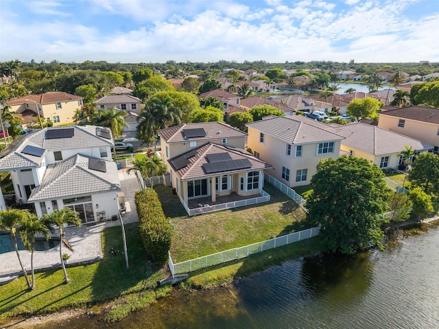 13119 SW 29th St, Miramar, FL 33027 - aerial perspective of suburban area featuring a nearby body of water