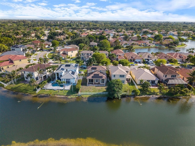13119 SW 29th St, Miramar, FL 33027 - aerial view of residential area featuring a large body of water