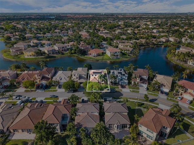 13119 SW 29th St, Miramar, FL 33027 - aerial view of property's location with nearby suburban area and a nearby body of water