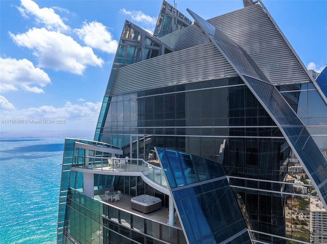 17121 Collins Ave Unit Ph4806, Sunny Isles Beach, FL 33160 - view of building exterior featuring a water view
