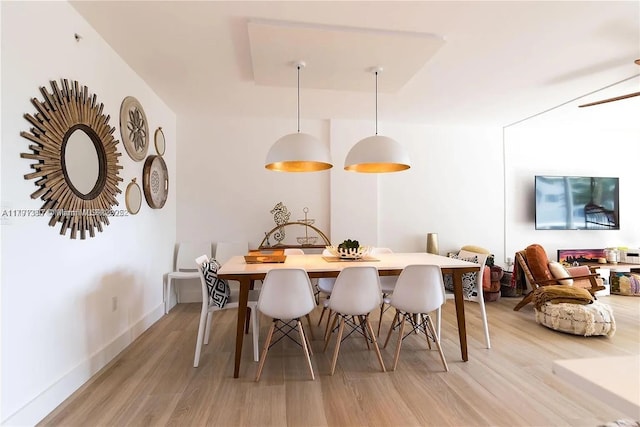 10275 Collins Ave Unit 219, Bal Harbour, FL 33154 - dining room featuring light wood finished floors