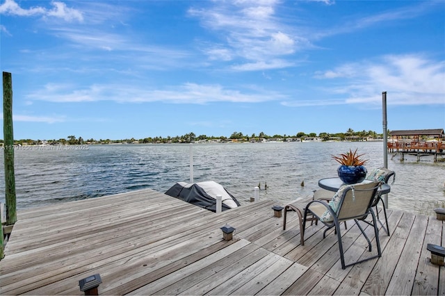 17501 NW 85th Ave, Hialeah, FL 33015 - dock area featuring a water view