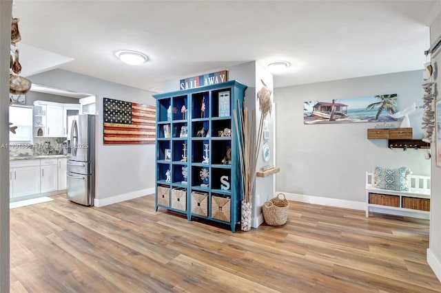 17501 NW 85th Ave, Hialeah, FL 33015 - interior space with baseboards and light wood-style floors