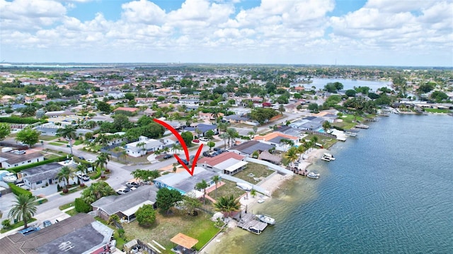 17501 NW 85th Ave, Hialeah, FL 33015 - aerial view of property and surrounding area with a nearby body of water and nearby suburban area