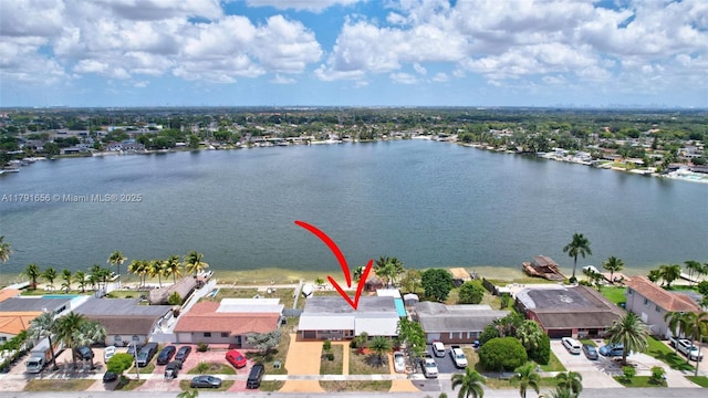17501 NW 85th Ave, Hialeah, FL 33015 - aerial view of residential area featuring a nearby body of water