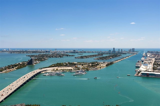 1000 Biscayne Blvd Unit 5801, Miami, FL 33132 - view of urban area featuring a notable bridge and a large body of water