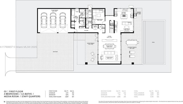 16512 Botaniko Dr S, Weston, FL 33326 - view of layout