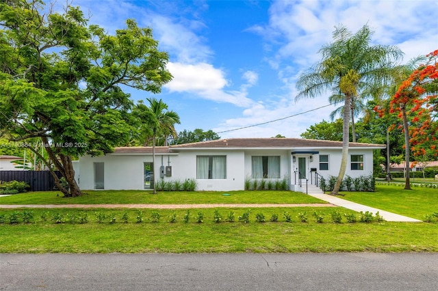701 NE 119th St, Biscayne Park, FL 33161 - ranch-style house with stucco siding