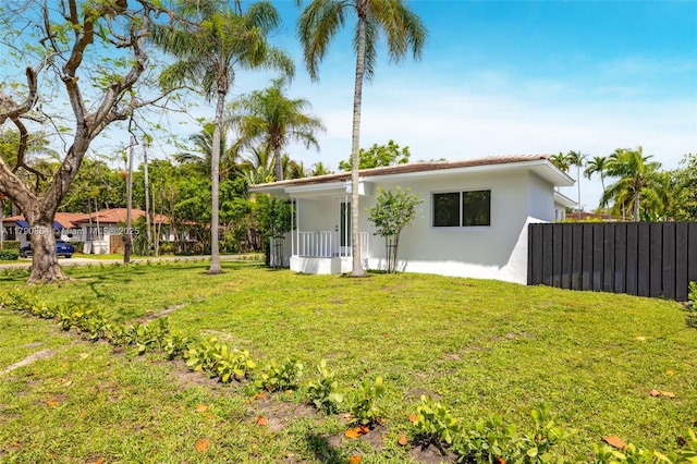 701 NE 119th St, Biscayne Park, FL 33161 - view of yard