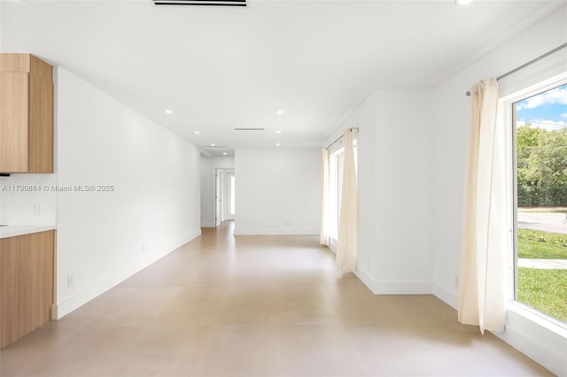 701 NE 119th St, Biscayne Park, FL 33161 - empty room featuring recessed lighting and baseboards
