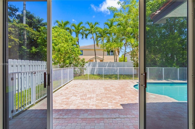 17937 SW 36th St, Miramar, FL 33029 - entryway featuring brick floor and a healthy amount of sunlight