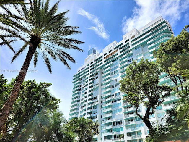 view of property