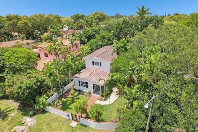 4700 Alhambra Cir, Coral Gables, FL 33146 - bird's eye view