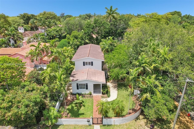 4700 Alhambra Cir, Coral Gables, FL 33146 - birds eye view of property