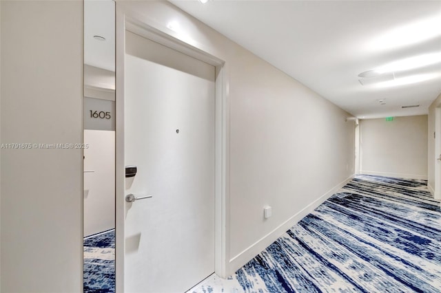 view of corridor