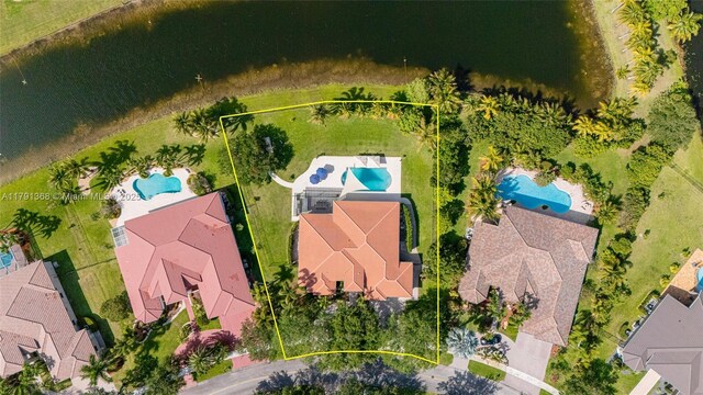 drone / aerial view