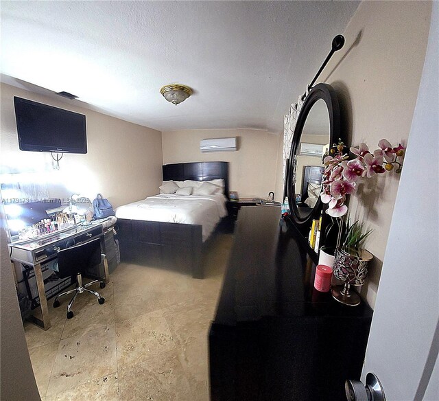 1540 NE 173rd St, North Miami Beach, FL 33162 - bedroom with a wall mounted air conditioner