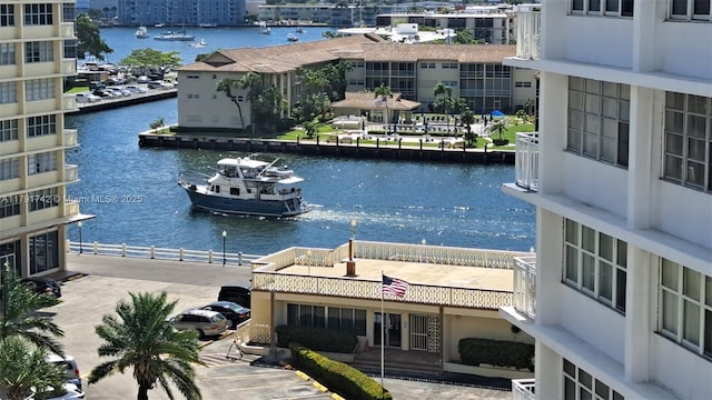 1801 S Ocean Dr Unit 842, Hallandale Beach, FL 33009 - view of water feature featuring a view of city