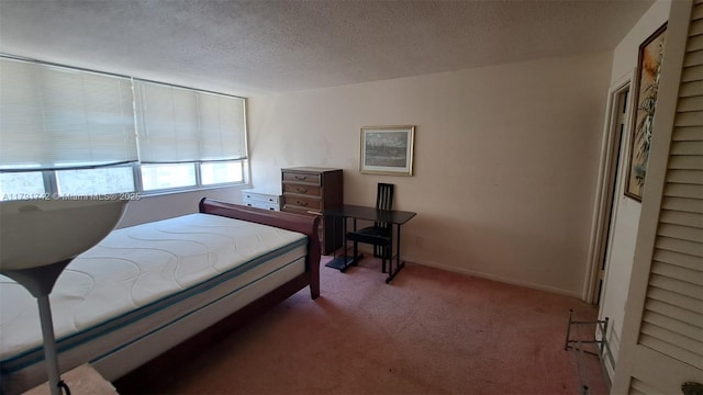 1801 S Ocean Dr Unit 842, Hallandale Beach, FL 33009 - carpeted bedroom with a textured ceiling