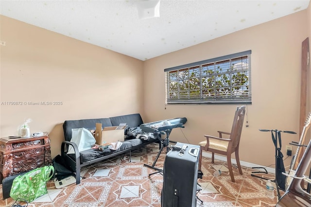 view of sitting room