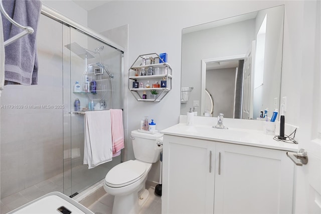 3289 W 106th Ter, Hialeah, FL 33018 - full bath with toilet, a stall shower, and vanity