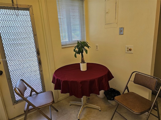 1103 NW 58th Ter Unit 321, Sunrise, FL 33313 - tiled dining area with electric panel