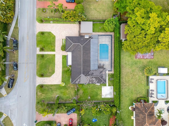 drone / aerial view