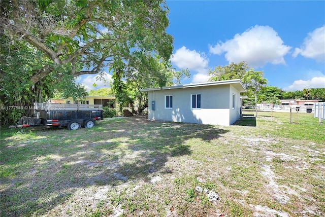 240 NW 127th St, North Miami, FL 33168 - exterior space with fence and stucco siding