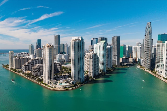 540 Brickell Key Dr Unit 1411, Miami, FL 33131 - view of city with a nearby body of water