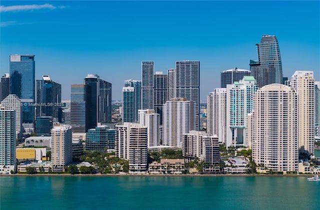 540 Brickell Key Dr Unit 1411, Miami, FL 33131 - city view with a large body of water