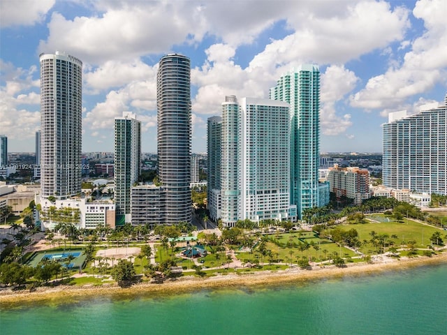 488 NE 18th St Unit 1708, Miami, FL 33132 - view of city featuring a water view