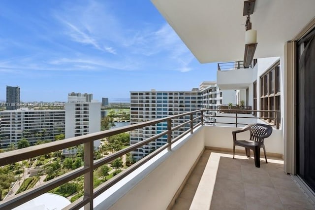 2500 Parkview Dr Unit 1816, Hallandale Beach, FL 33009 - balcony featuring a city view