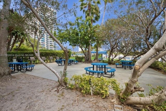 2500 Parkview Dr Unit 1816, Hallandale Beach, FL 33009 - view of property's community featuring a patio area