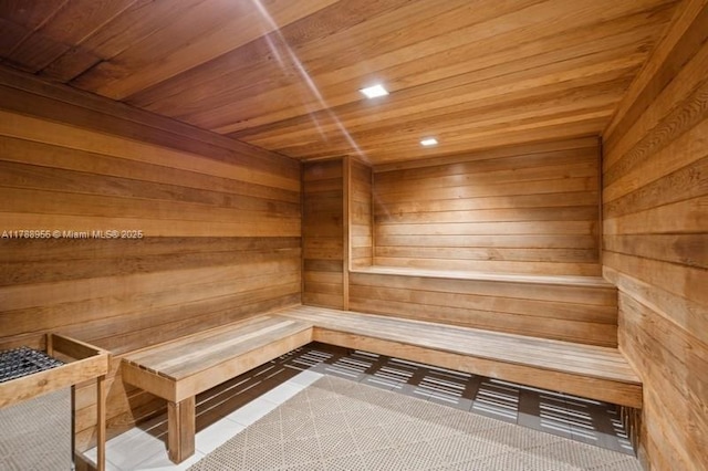 2500 Parkview Dr Unit 1816, Hallandale Beach, FL 33009 - view of sauna with tile patterned floors